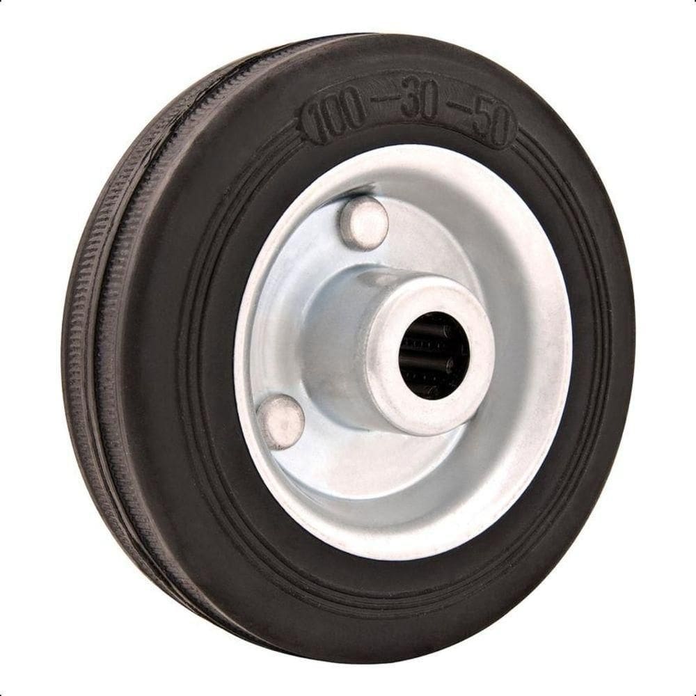 Roda De Borr. 5” Leve 100kg Eixo Rolete 15mm