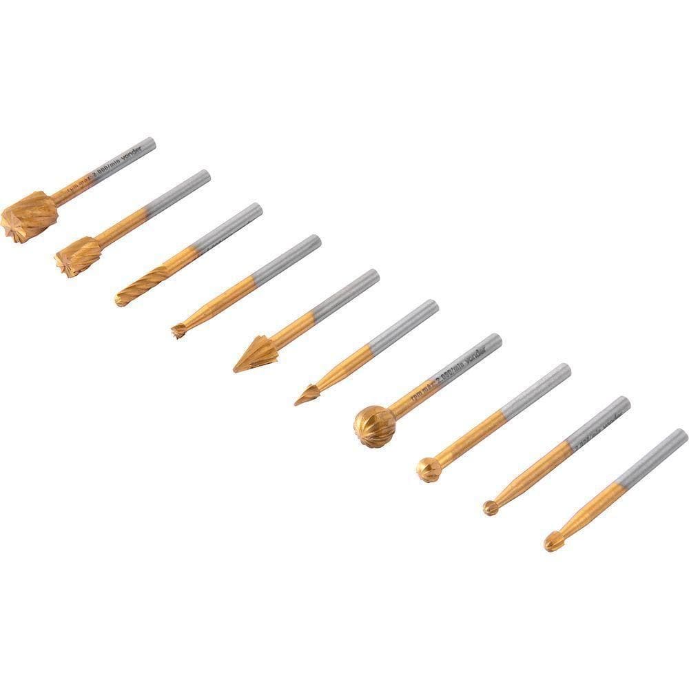 Jogo Fresas Escariadoras Com 10 Peças Vonder