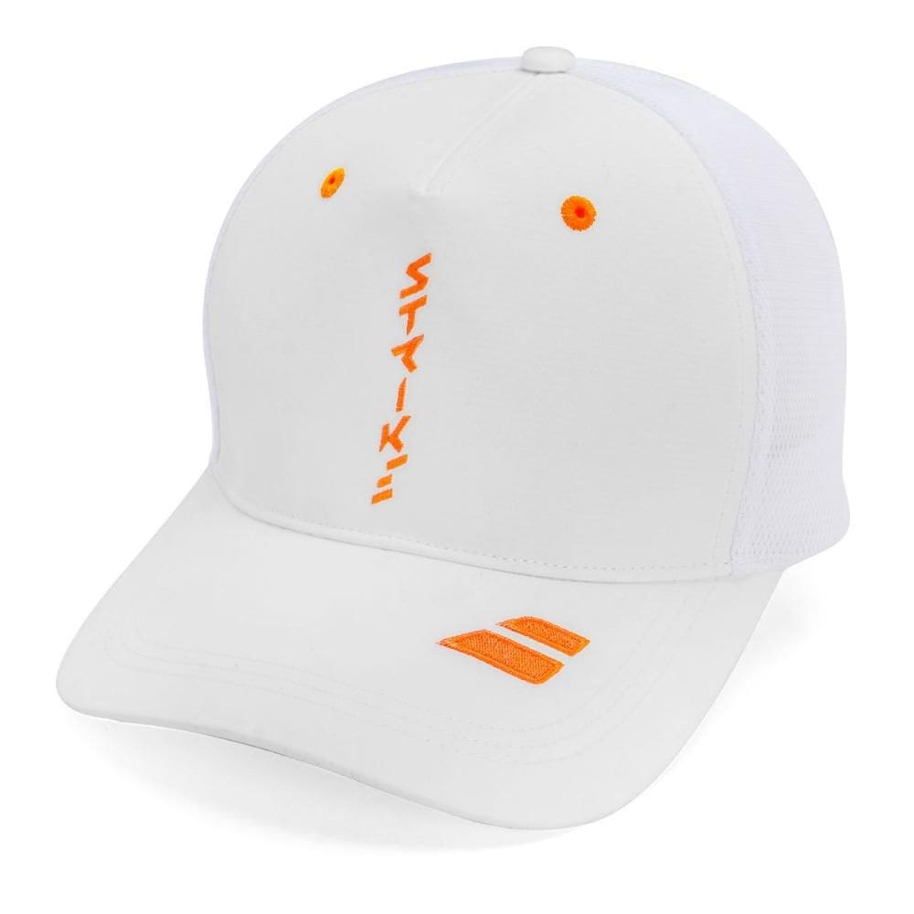 Boné Babolat Curve Trucker Branco e Laranja