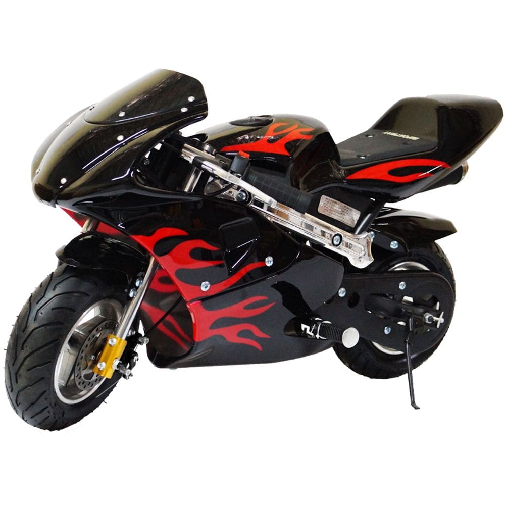 Mini Moto Infantil Gasolina 2 Tempos 49CC Speed Ninja GP Esportiva Bike Importway WVPR-204