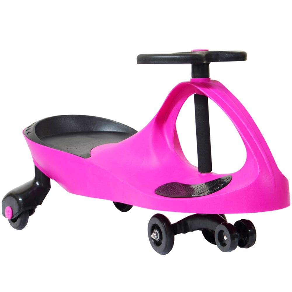 Carrinho Rolimã Car com Giro Divertido Infantil Brinquedo Criança Importway BW-004 Rosa