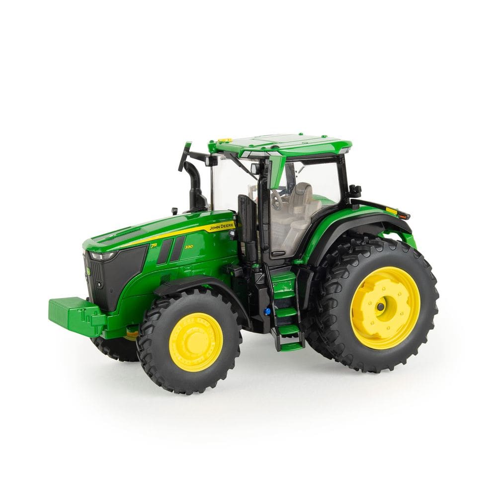 Miniatura Trator John Deere 7R 330 Rodado Duplo Escala 1:32