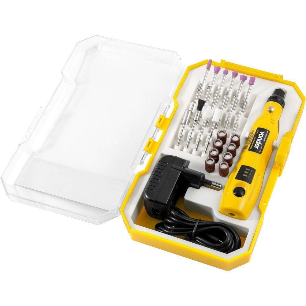 Microrretífica Bateria 3,6v Biv Com 24 Acess Mbv036 Vonder