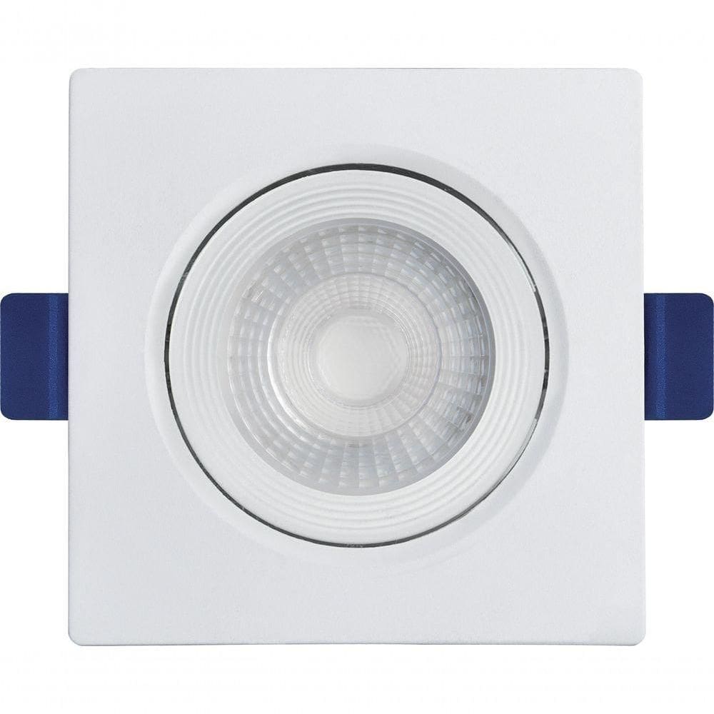 Spot Led Eco 3w 6500k Quadrado Black + Decker