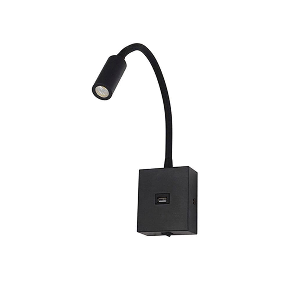 Arandela Nordecor Aine USB Led com Interruptor Bivolt