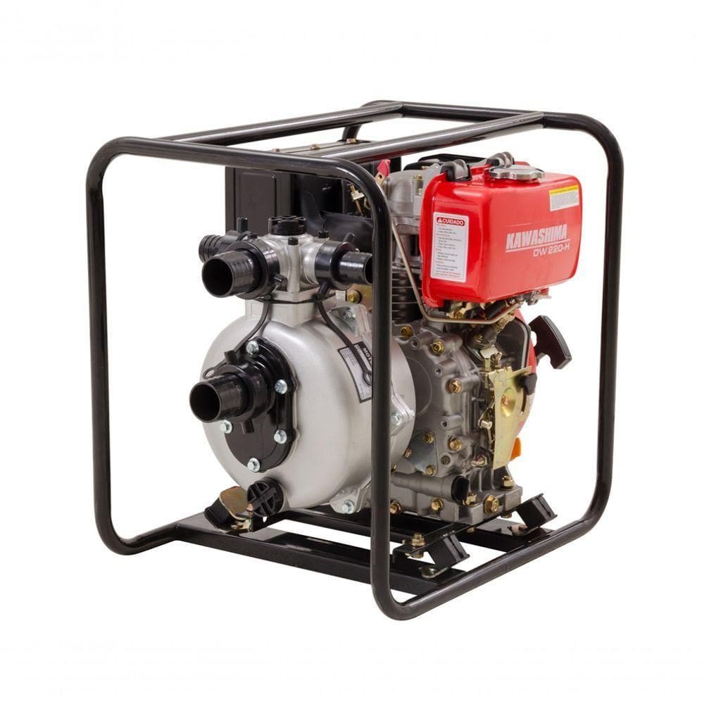 Motobomba Kawashima Dw220h Motobomba Alta Pressão 2` 6hp