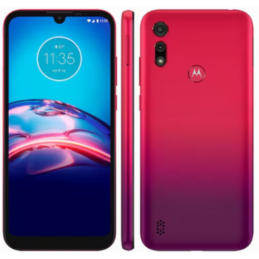 Motorola Moto E6S 64GB Vermelho - Muito Bom Usado