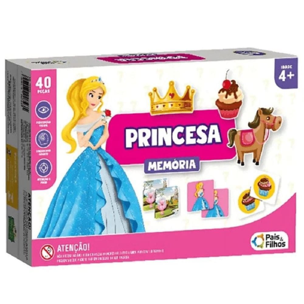 Jogo da Memória Princesa - Pais & Filhos