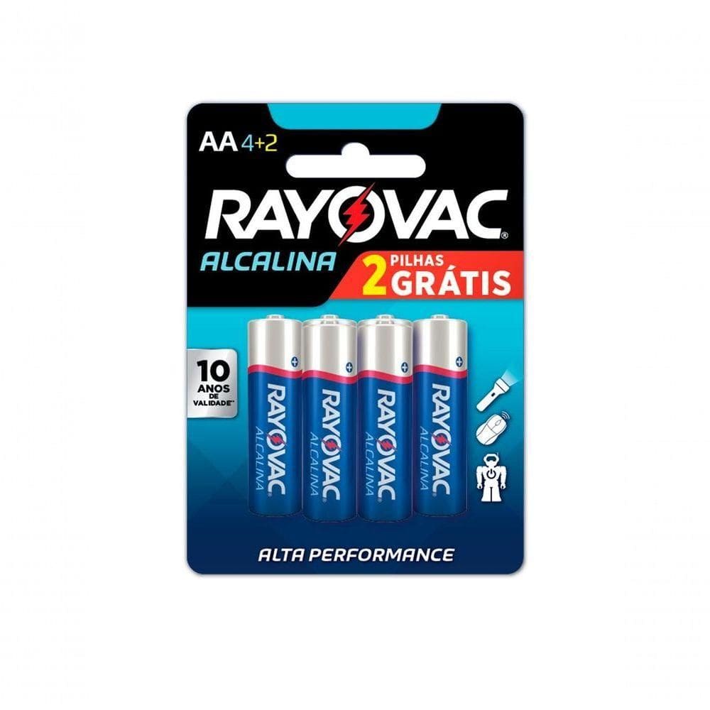 Pilha Alcalina Aa Com 6 L6p4 - 20871