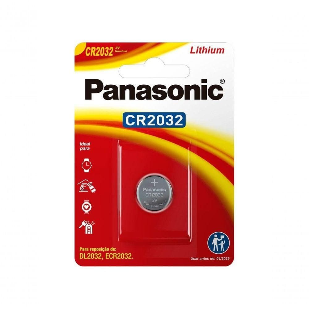Bateria De Lithium 3v Com 1 Cr2032/1b100