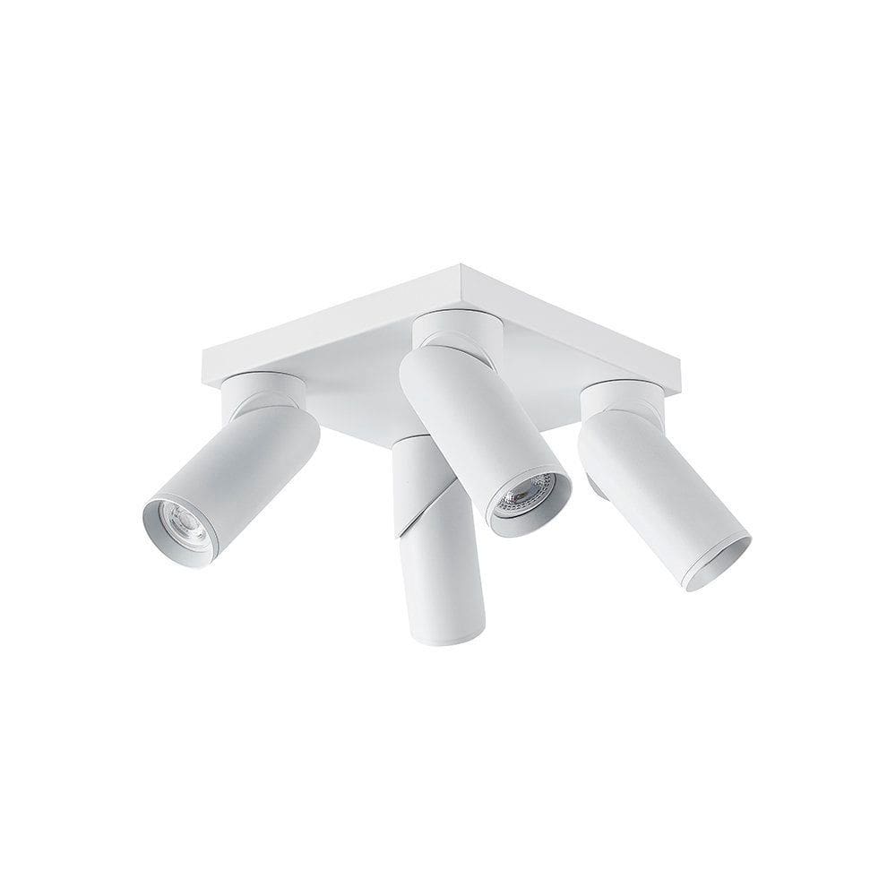 Spot Direcionável de Sobrepor Nordecor Piere 4 com Canopla MR16 GU10 Bivolt
