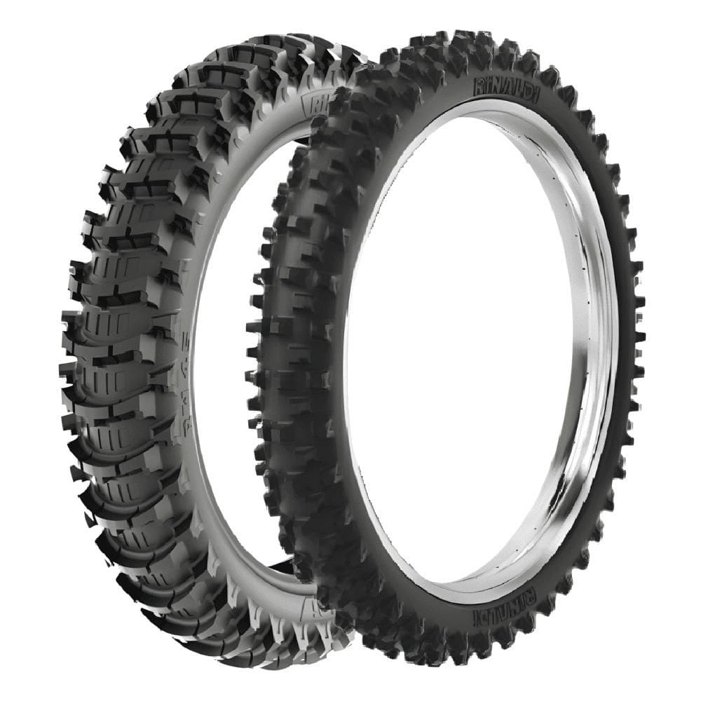 Par Pneu Cr 250r Yz 250f Rm 250 110/90-19 Rw45 + 90/90-21 Sr39 Rinaldi