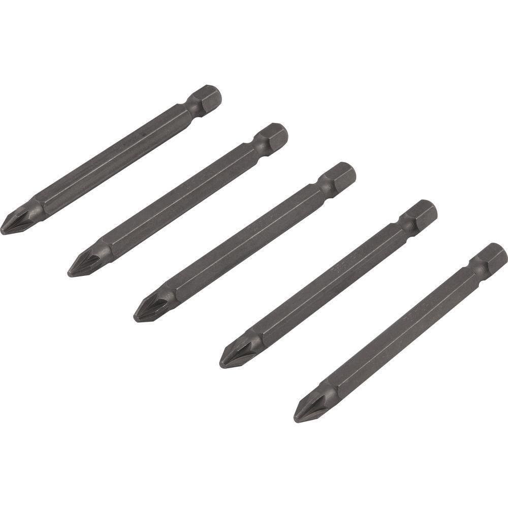 Jogo De Bits Ponteira Pozidrive Com Enc 1-4 Nº 2x75mm Vonder