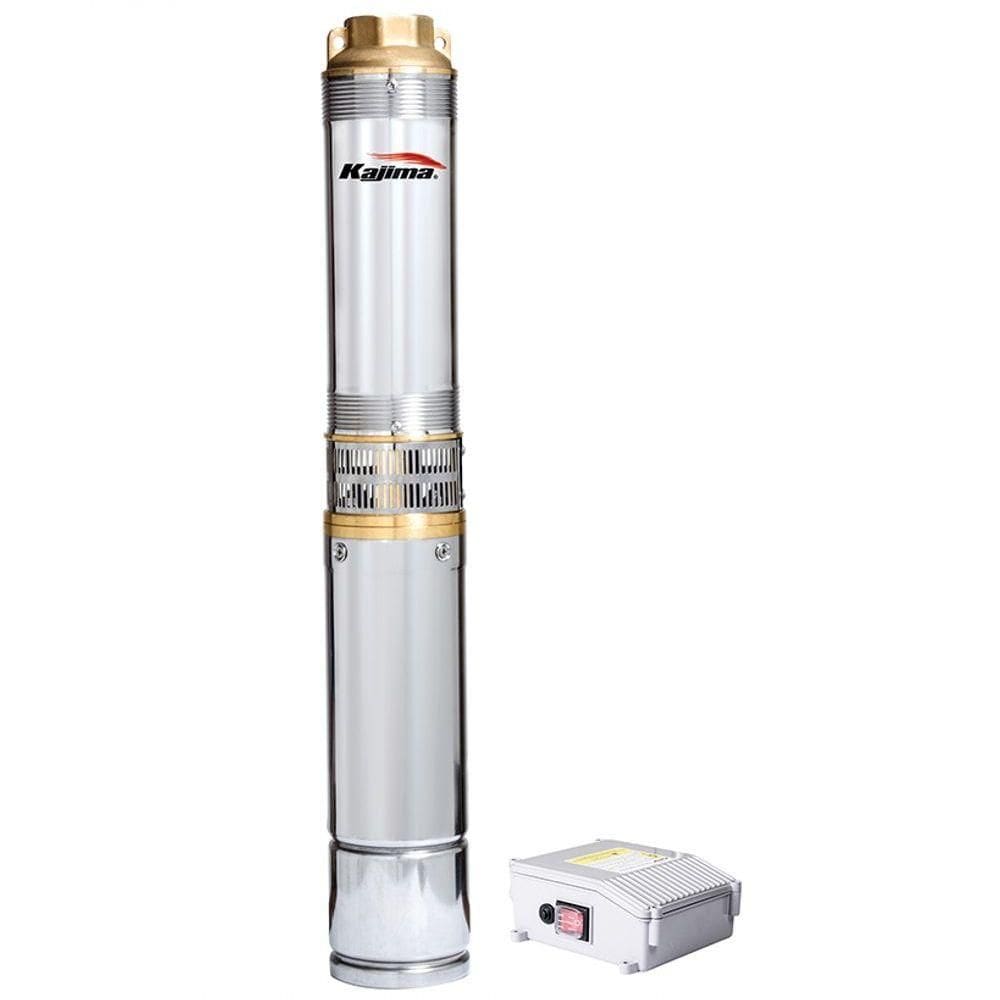Bomba Submersa 4`` 0,37kw 0,5hp 5 Estágios Kajima 60hz 110V