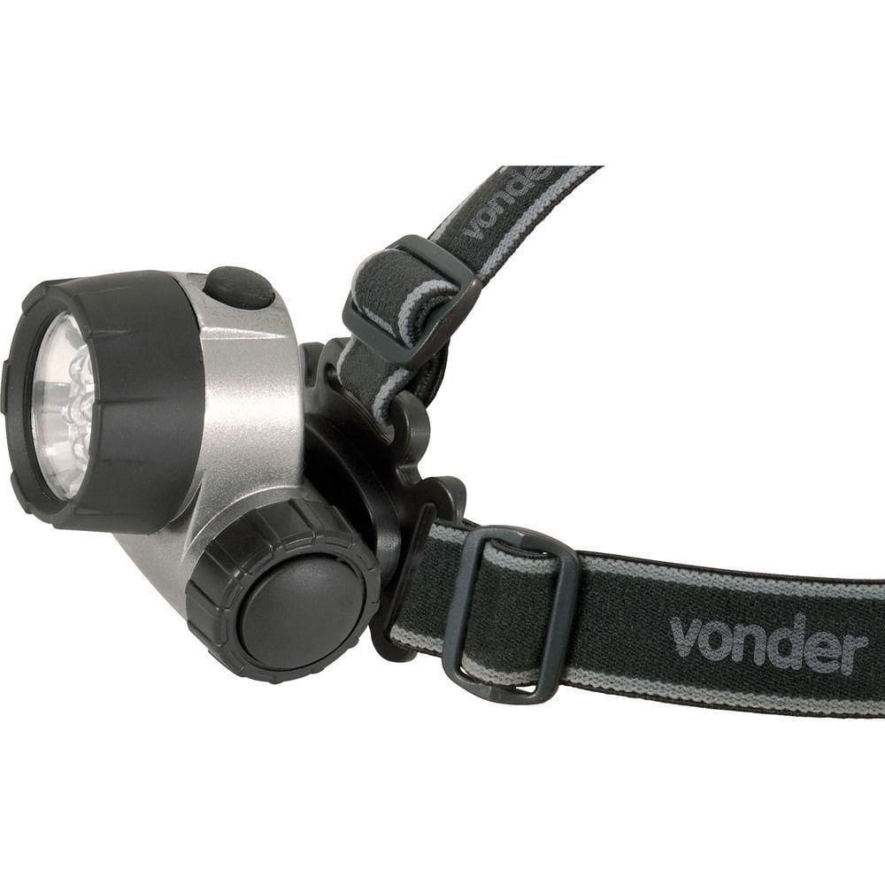 Lanterna 6 Leds Lc007 Para Cabeça 3aaa Vonder