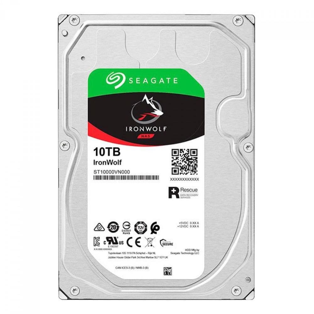 Hd 10Tb Seagate Iron Wolf (Nas) ST10000VN000 Sata 3