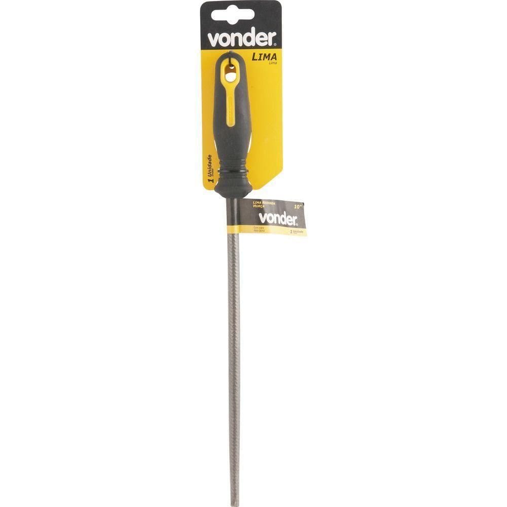 Lima Redonda Murça 8” Com Cabo Plástico - Vonder