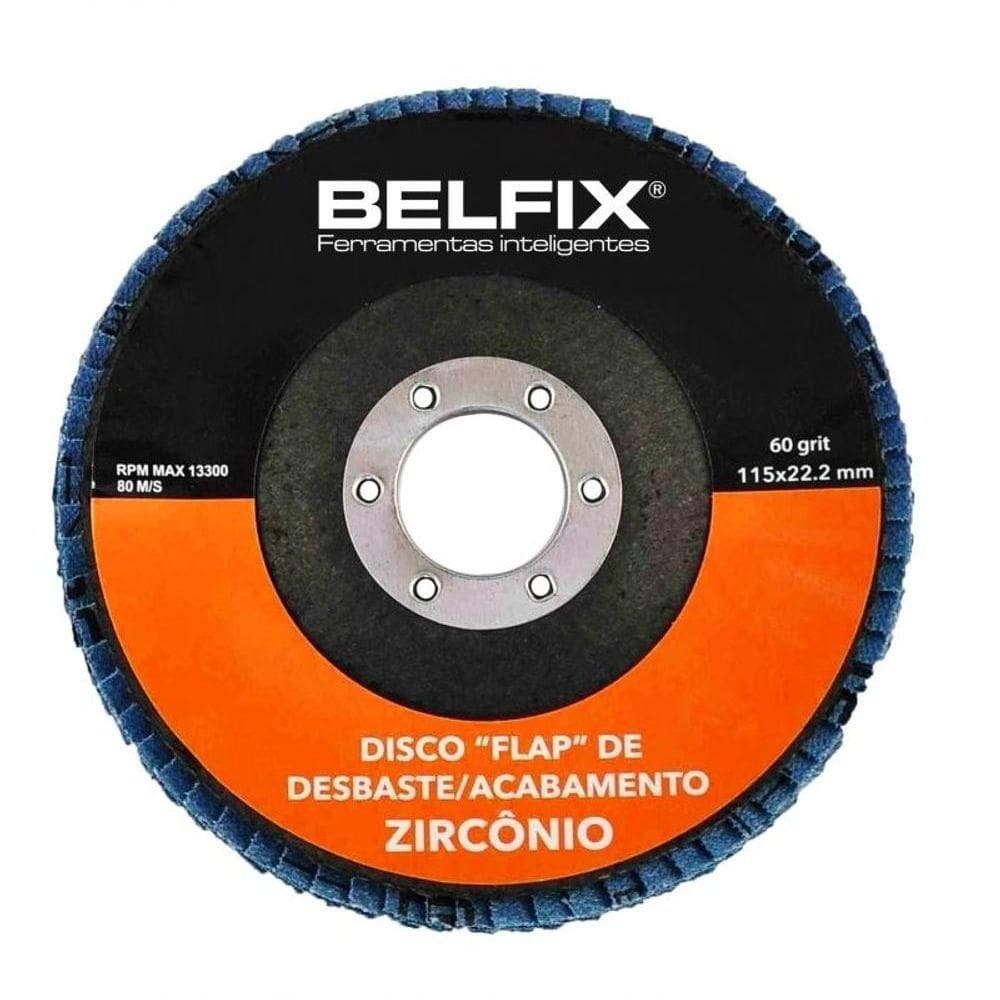 Flap Disc 4.1-2” Zircônio G 120 - Belfix