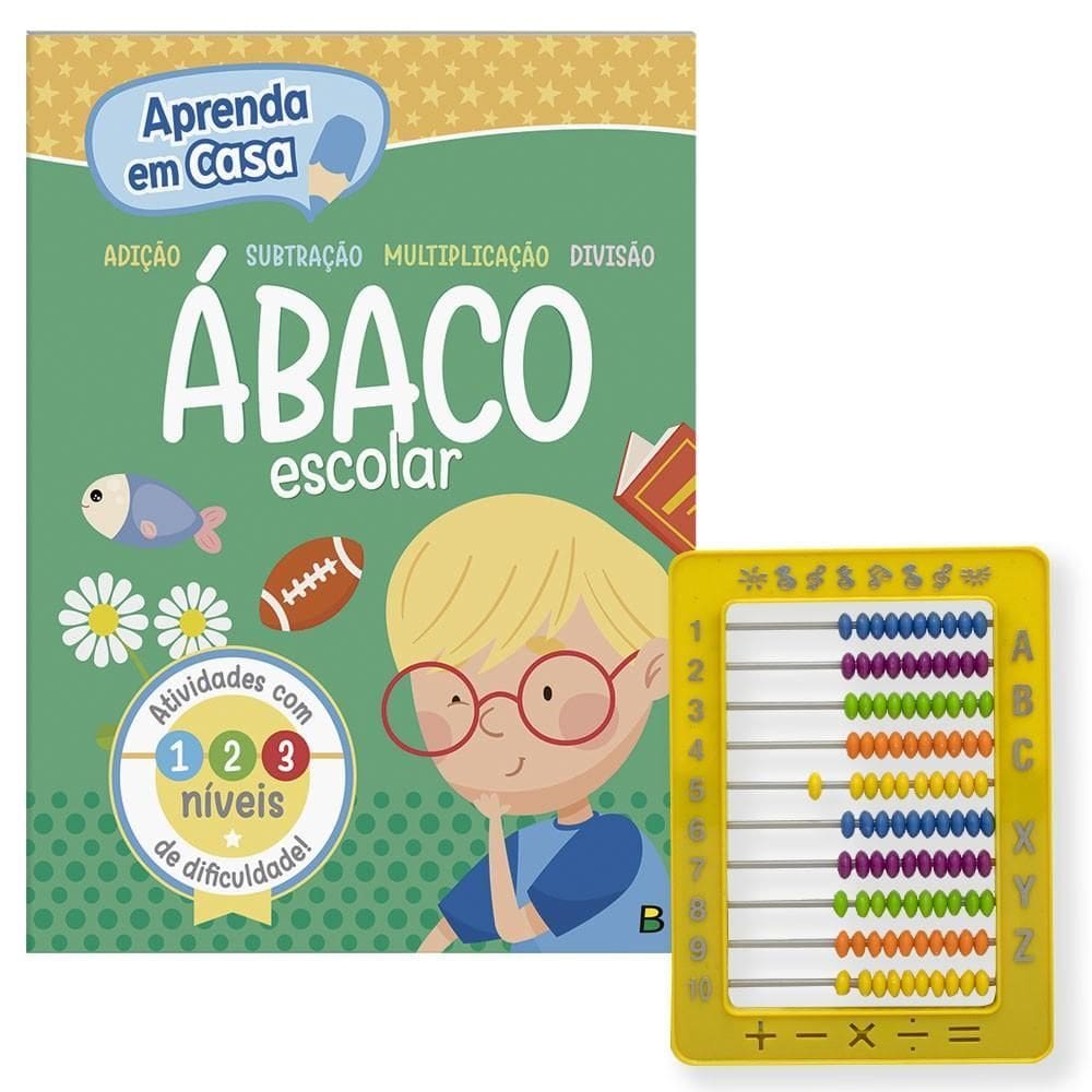Embalagem Econômica Grande - Ábaco Escolar