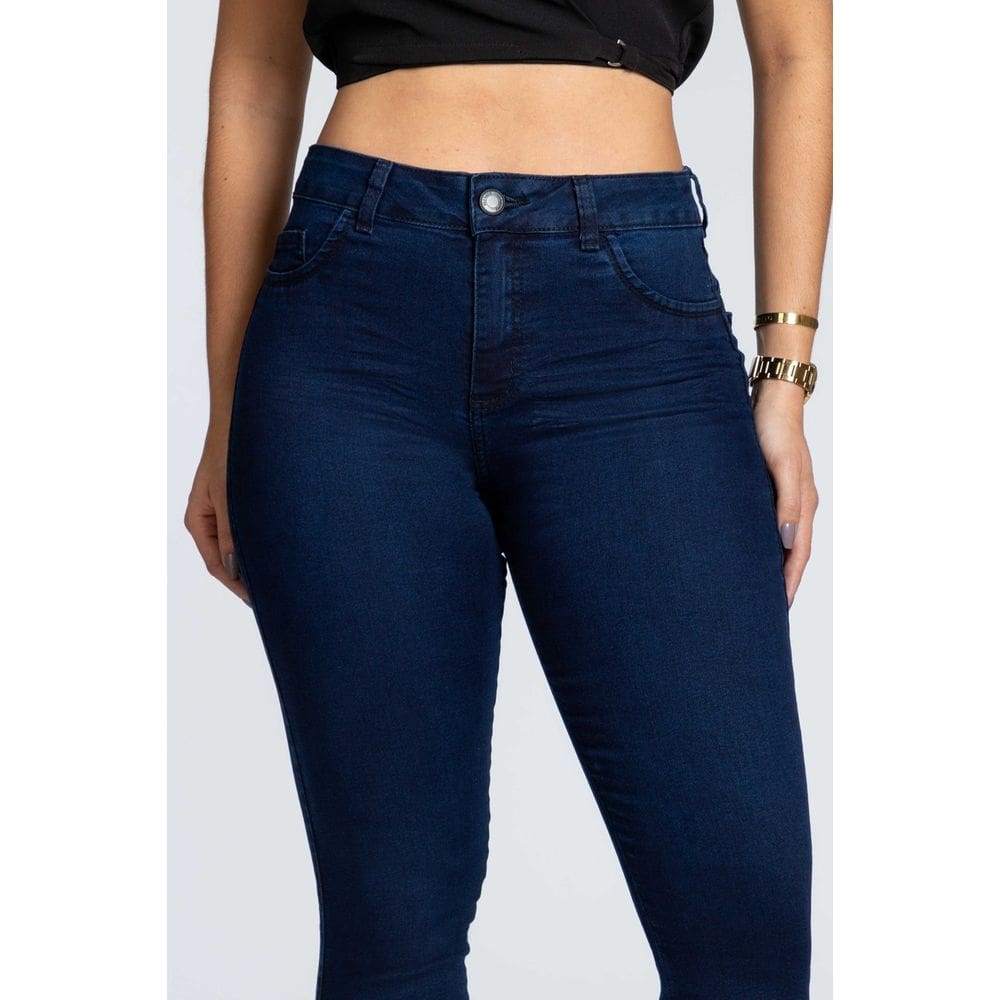 Calça Jeans Feminina Skinny Midi - 30644