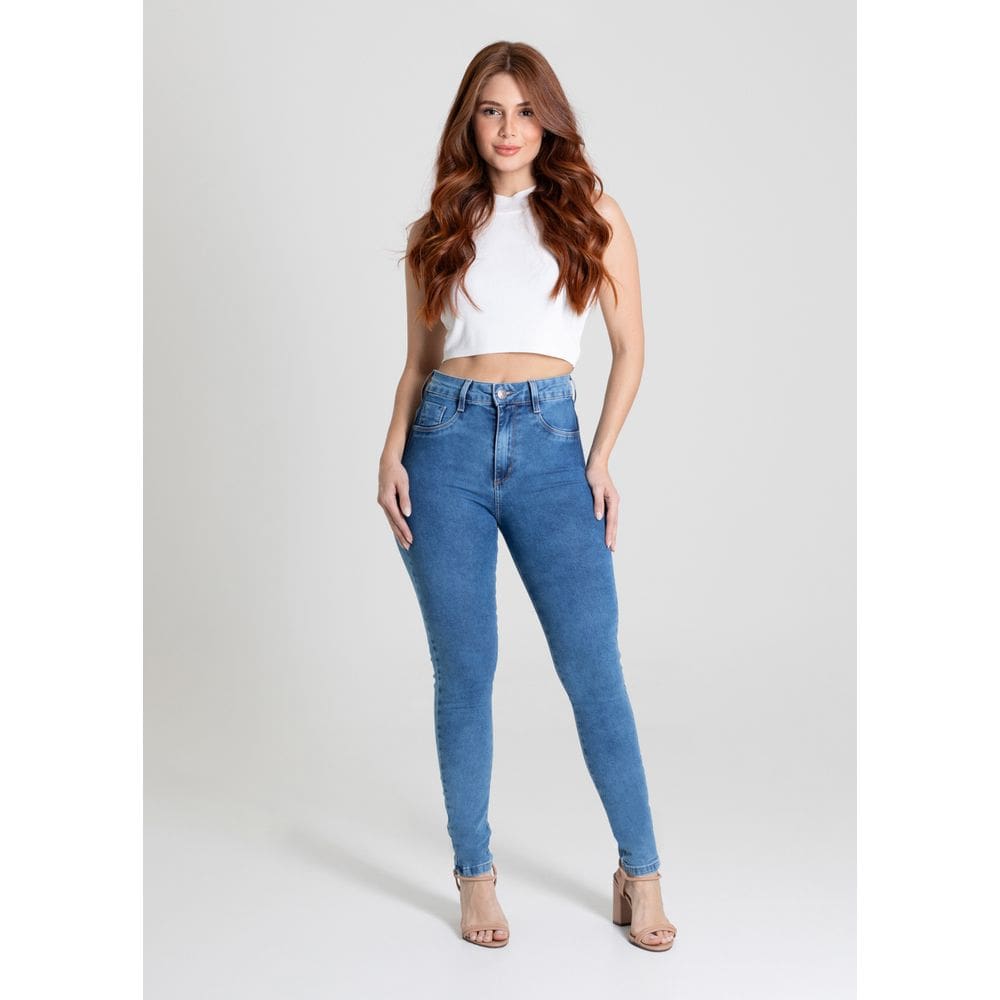 Calça Jeans Feminina Sawary Super Lipo - 280073
