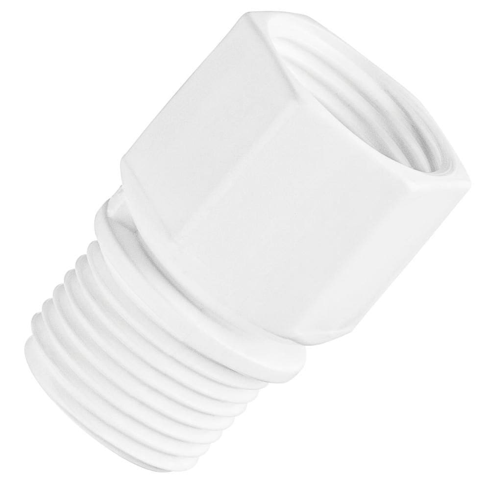 Prolongador Herc 20mm 1/2 com Adaptador 3/4 Branco