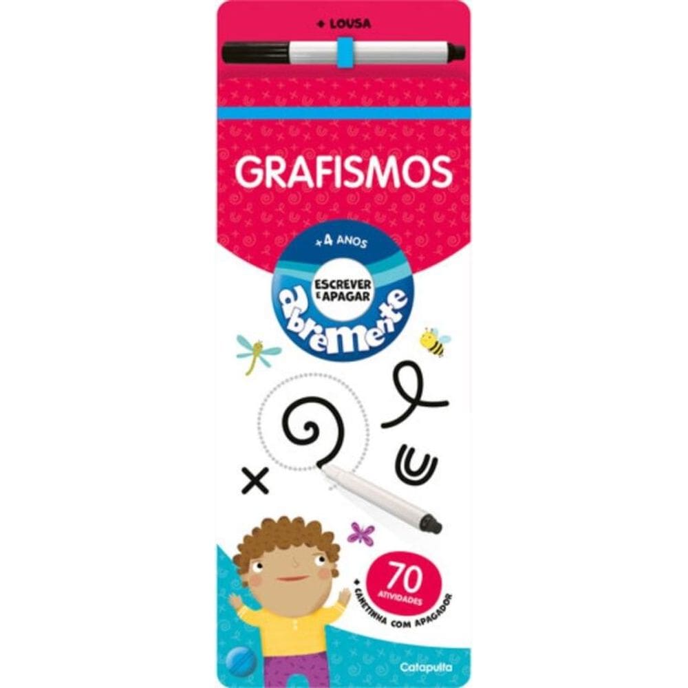 Abremente escreve e apaga - Grafismos