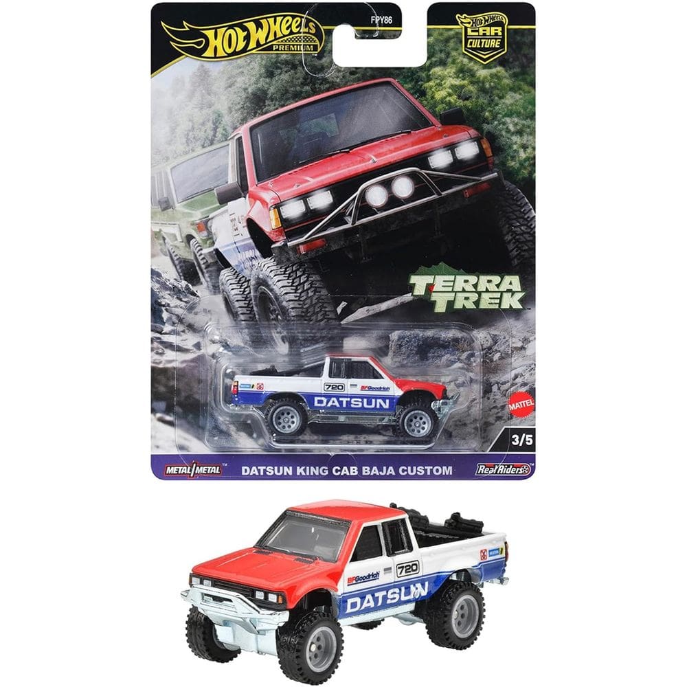 Carrinho - Datsun King Cab Baja Custom Hot Wheels MATTEL