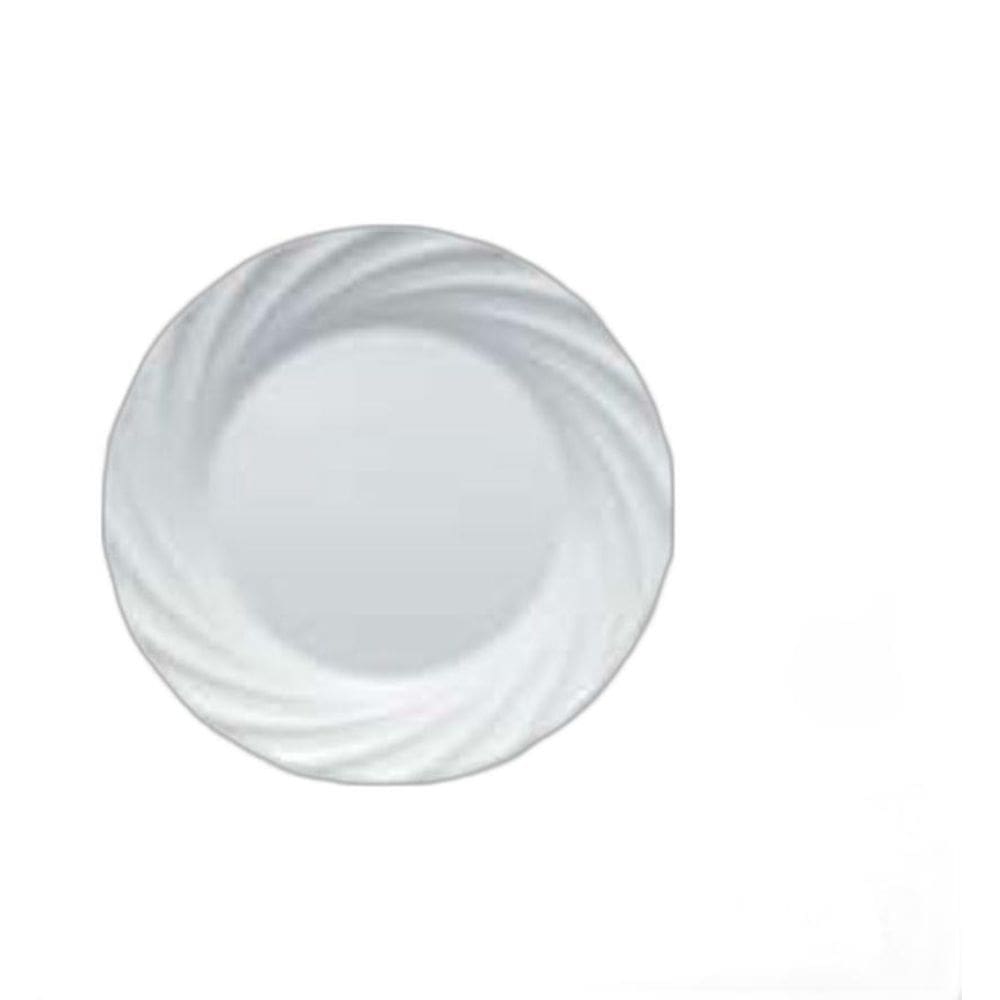 Jogo De Prato Jasmin 12 Pratos Sobremesa - Lanche -19Cm Br