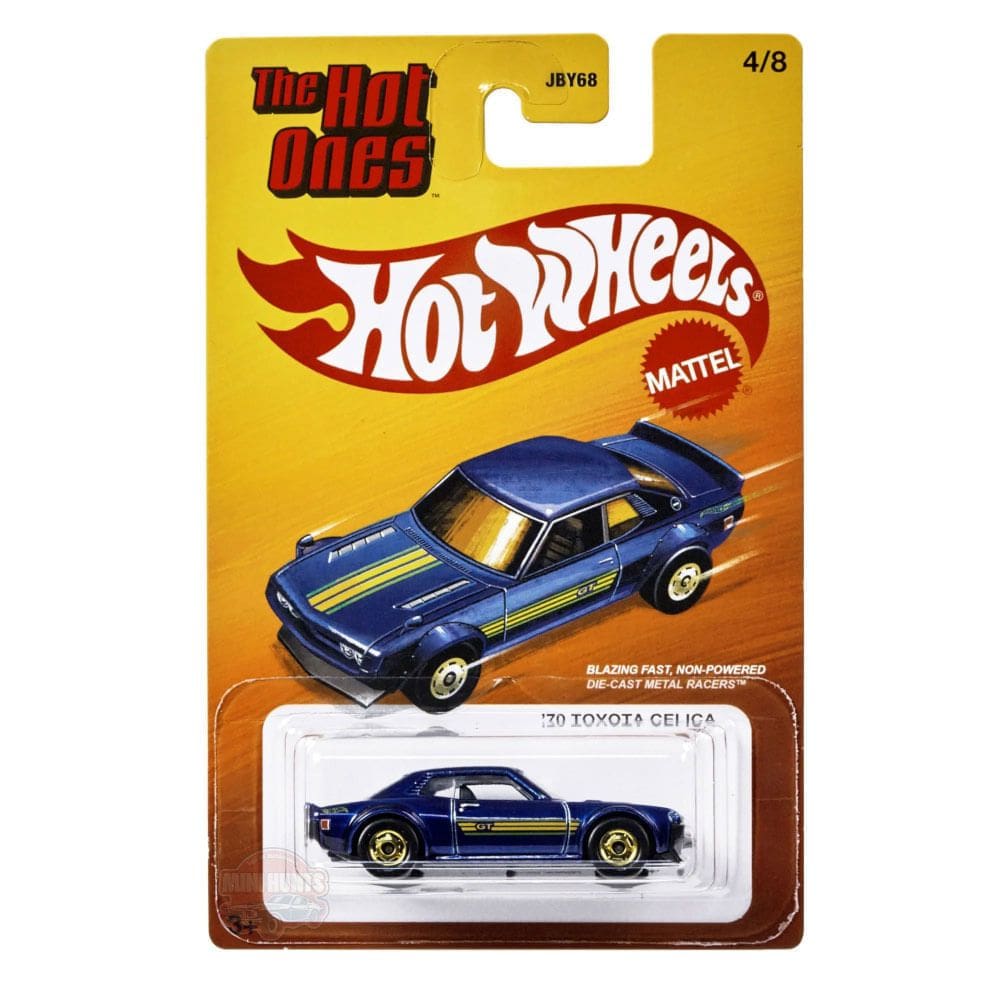 Carrinho Hot Wheels - 70 Toyota Celica - The Hot Ones - 1:64 - Mattel MATTEL