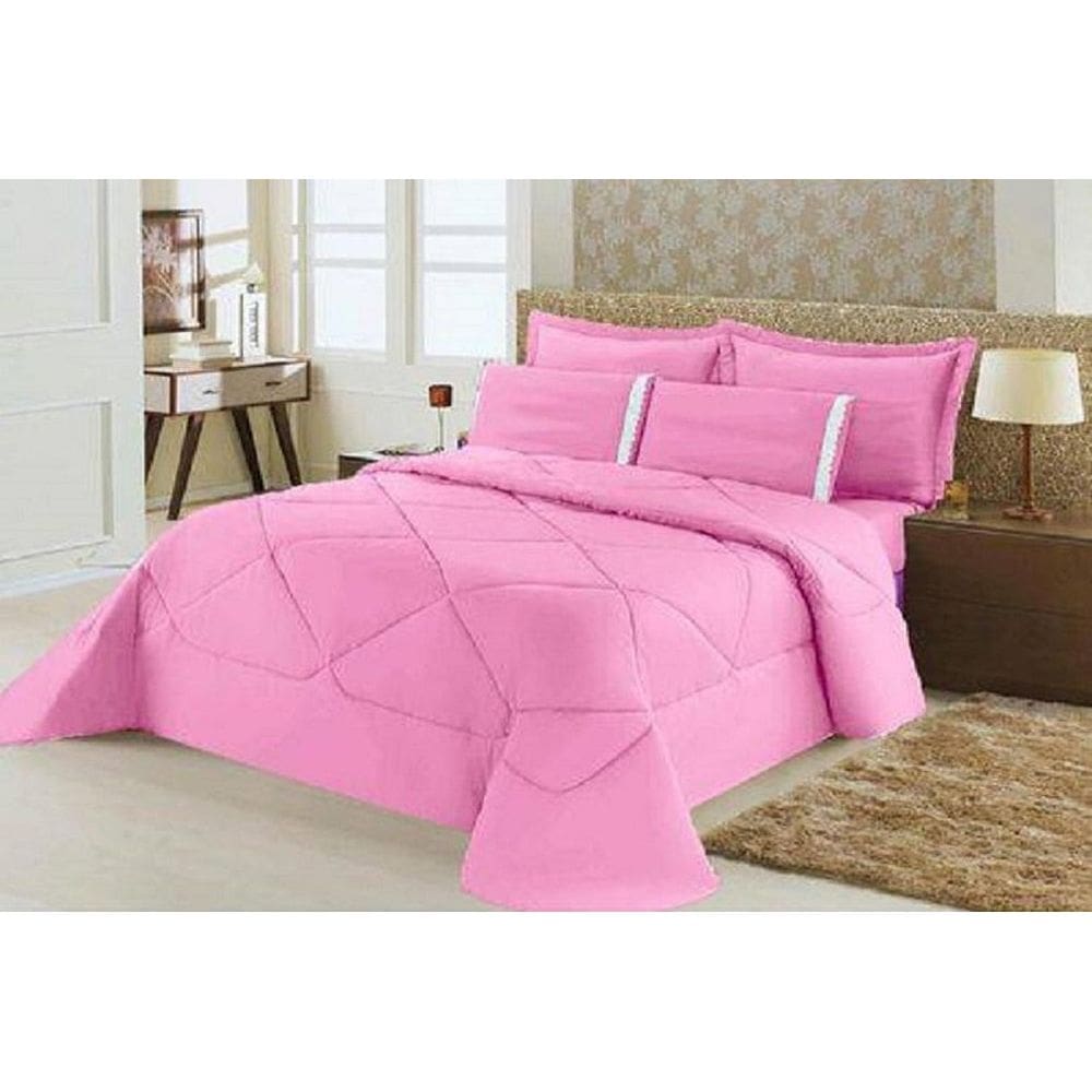 Edredom Casal Queen Requinte Percal 180 Fios 01 Peça