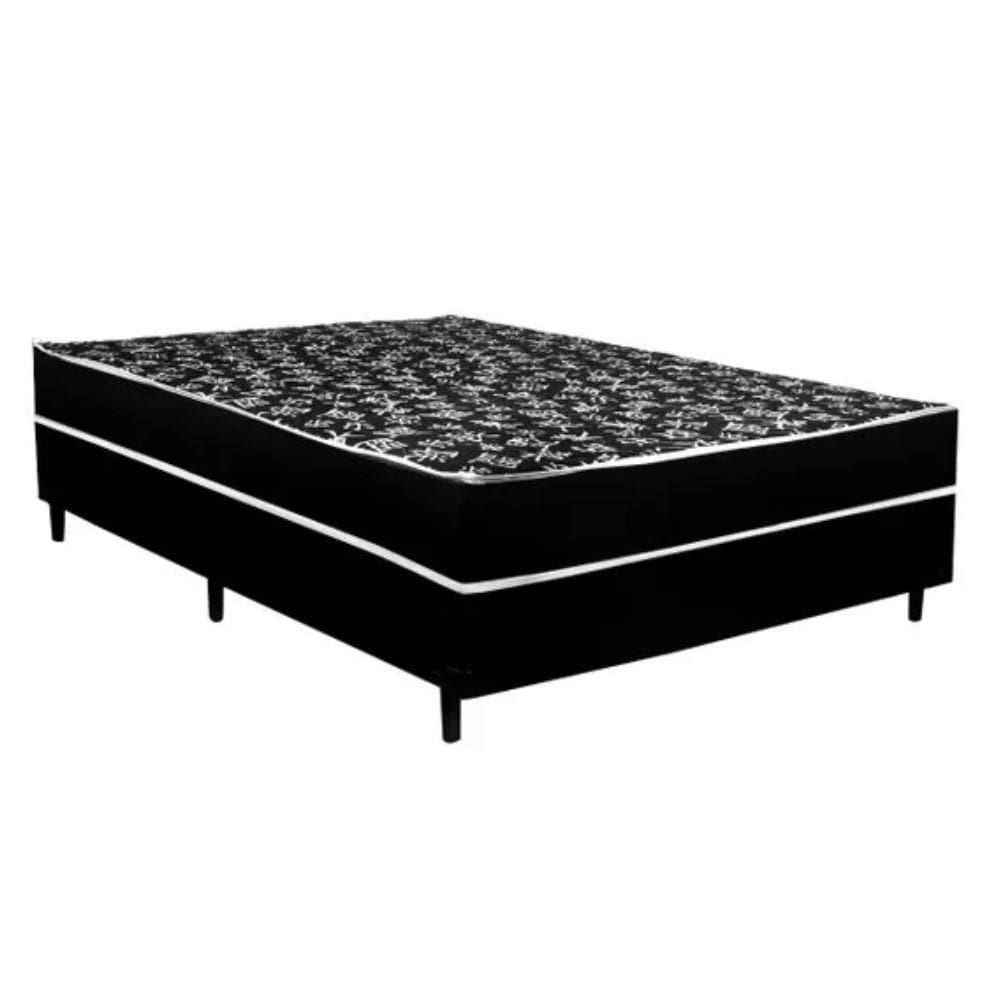 Cama Box Viuva Conjugada Ortopédico Solteirão 128x188x53