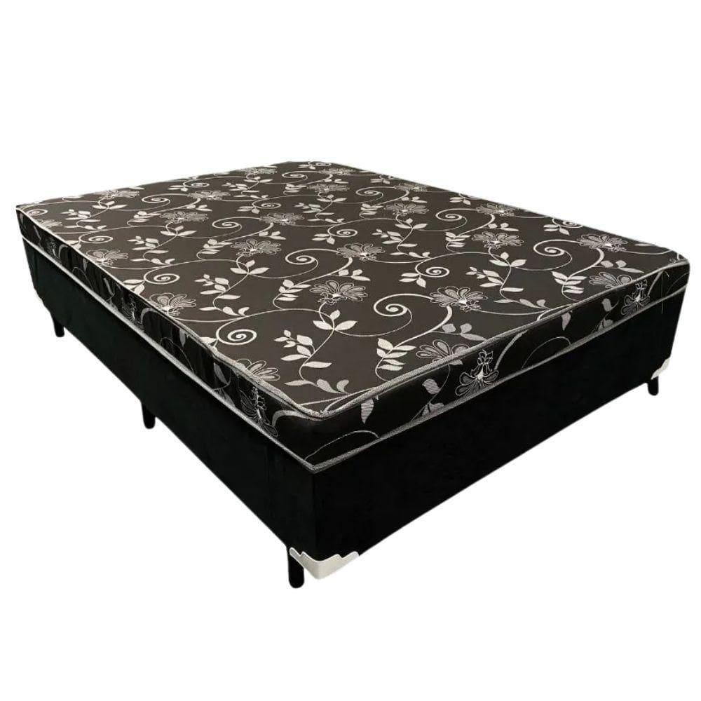 Cama Box Viuva Conjugada Ortopédico Solteirão 128x188x53