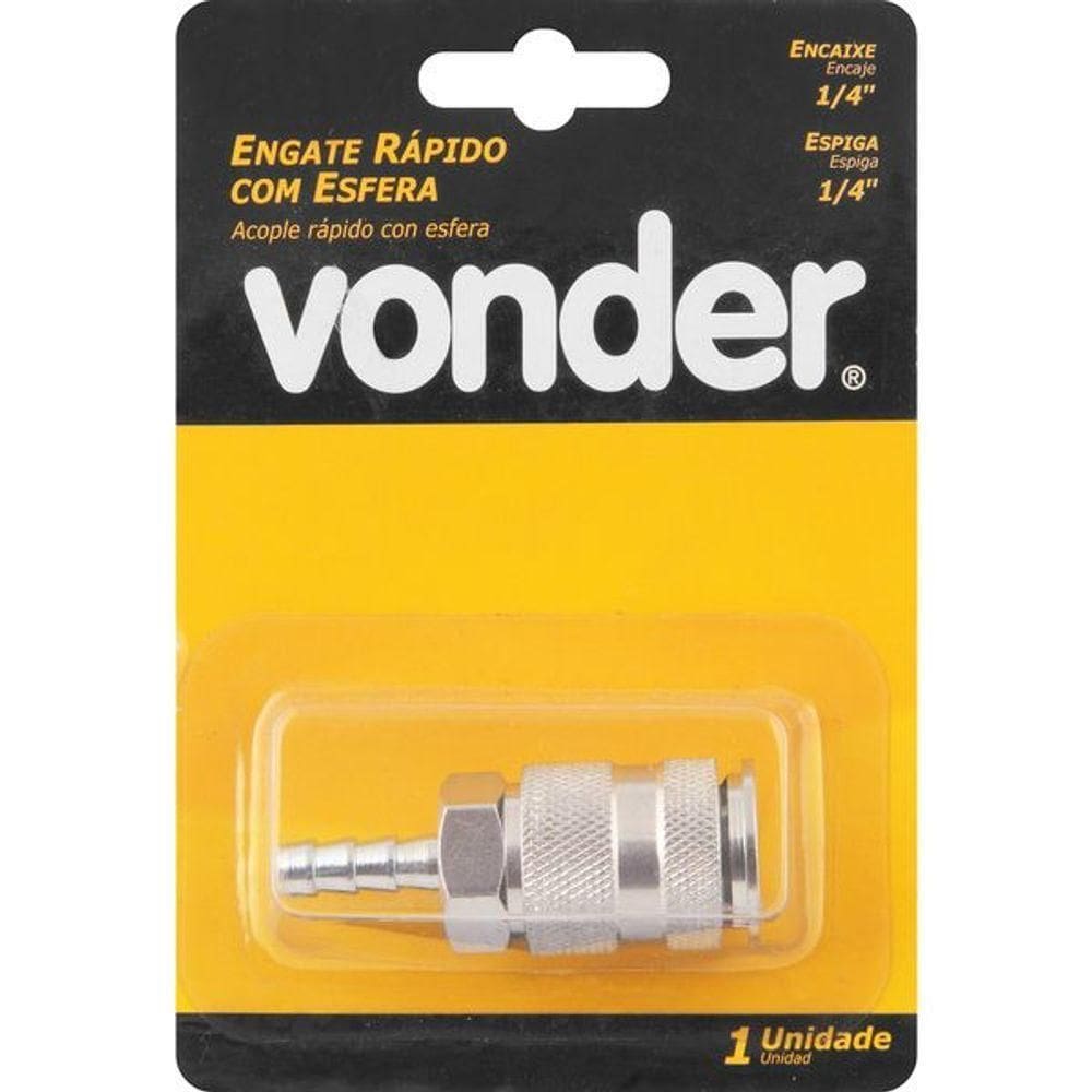Engate Rapido Espigao 1-4” Com 1 Peça - Vonder