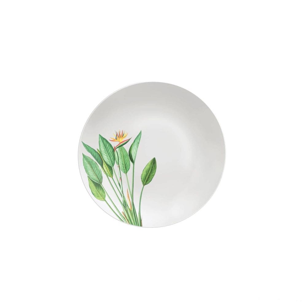 Prato Raso Tramontina Graziela Em Porcelana Decorada 25 Cm T