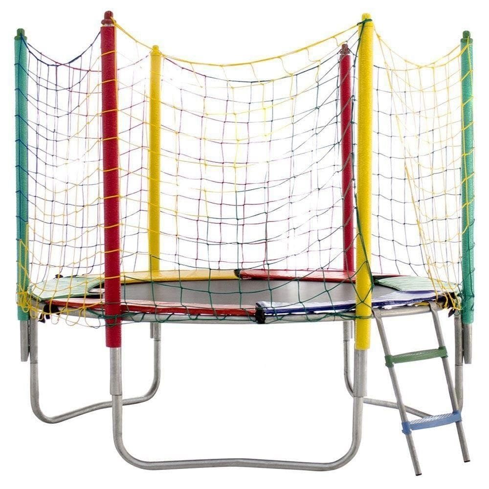 Pula Pula Cama Elástica 2,44m Lona sem Emenda Cores Lisas - PapiBrink.