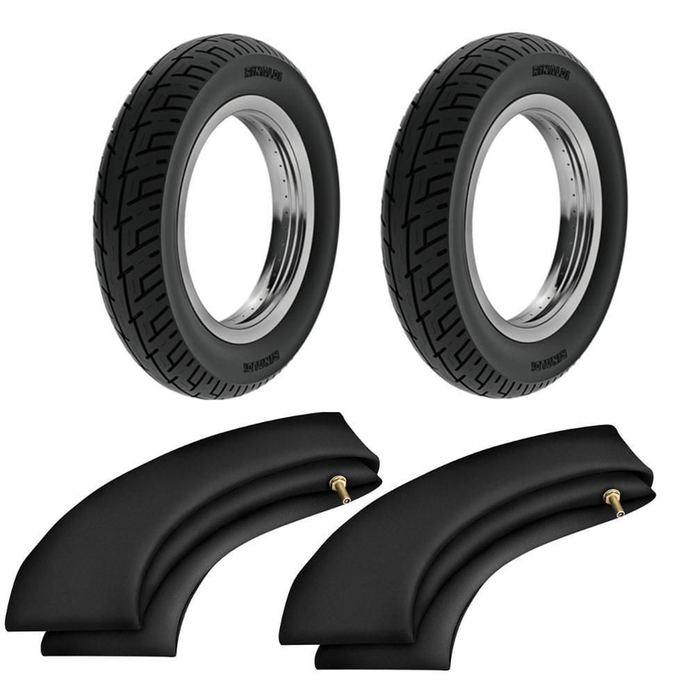 Kit Pneus Scooter 300-10 Bs32 Scooter Rinaldi