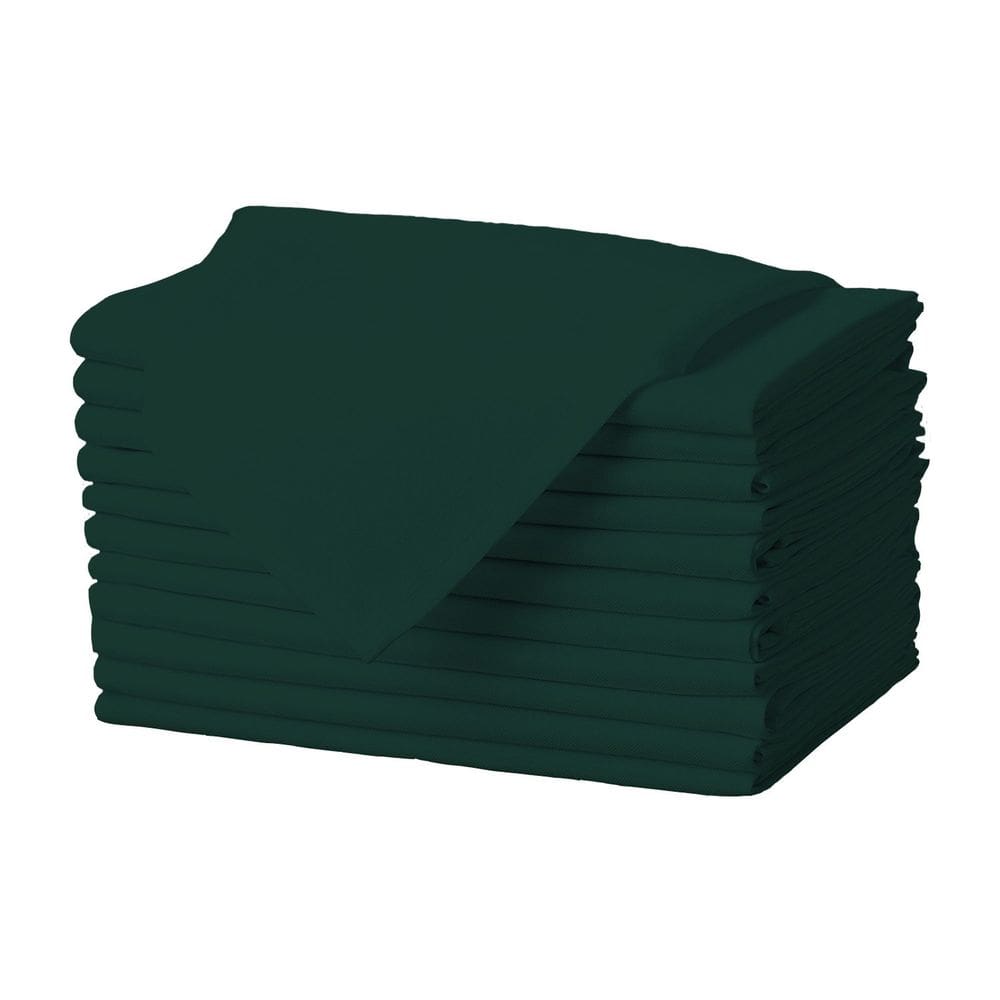 Guardanapos de pano Gee Di Moda Hunter Green 43x43cm - Conjunto de 12
