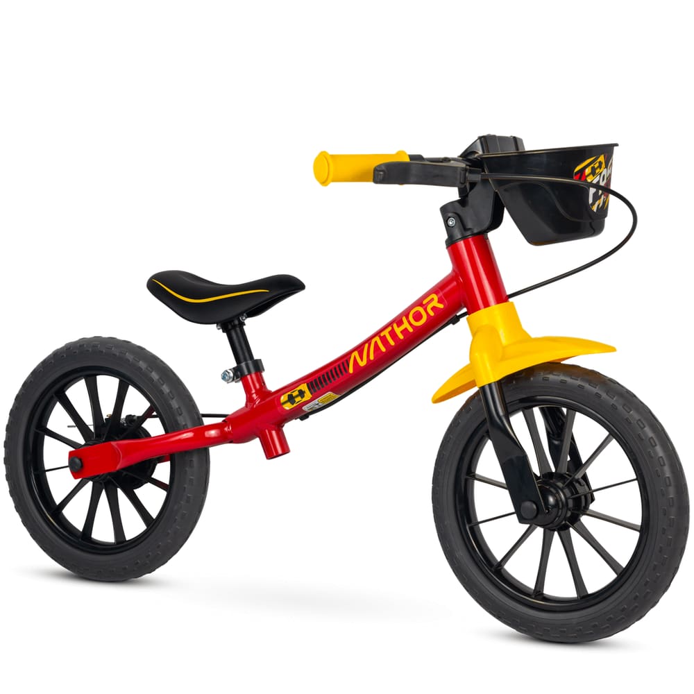 Bicicleta Infantil Nathor Balance Bike Fast Vermelha