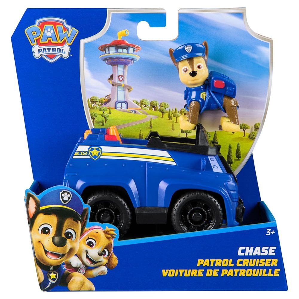 Patrulha Canina - Carrinho Com Boneco do Chase