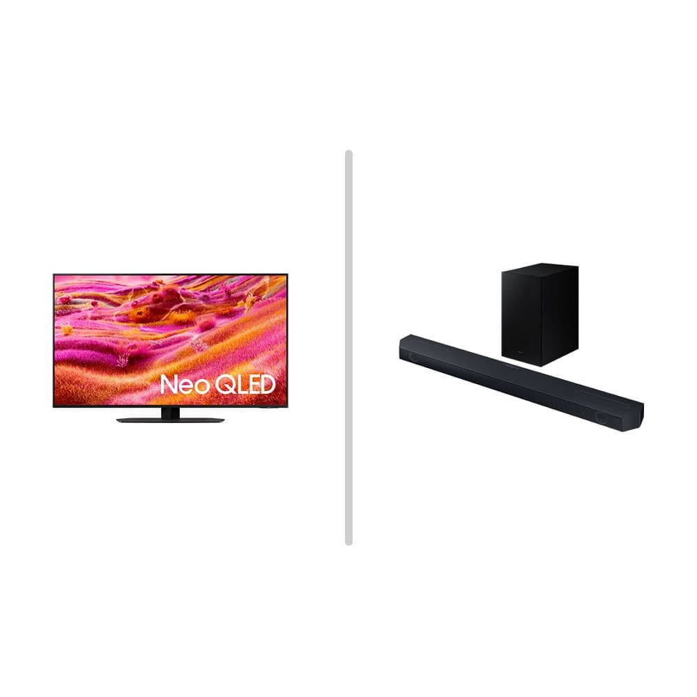 Combo Samsung Vision AI TV 50” NEO QLED 4K QN90F + Soundbar Samsung HW-Q600C