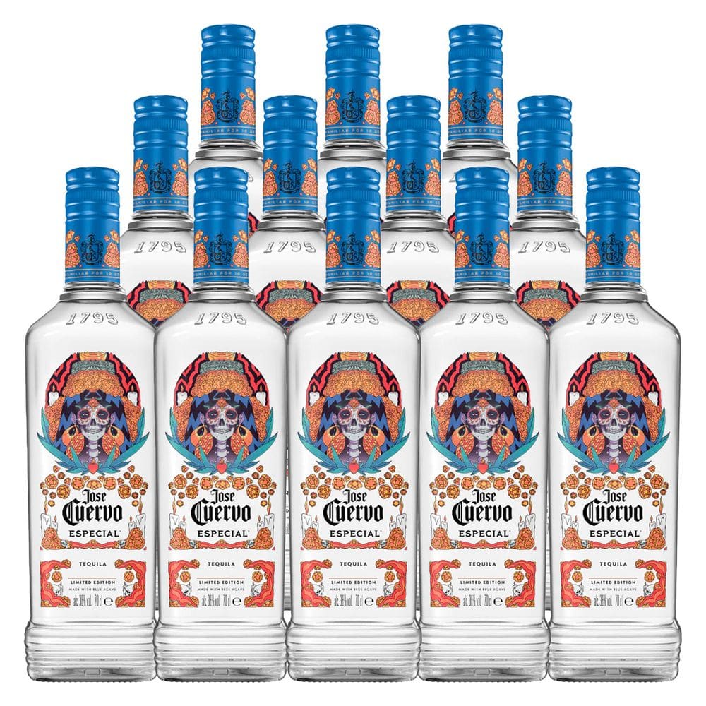 Tequila Jose Cuervo Plata Edição Limitada 750ml 12 Unidades