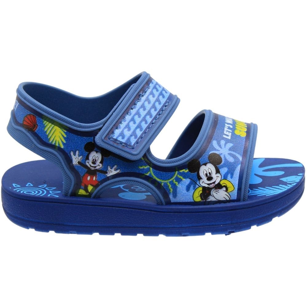 Sandália Papete Infantil Disney Diversão Strap Menino