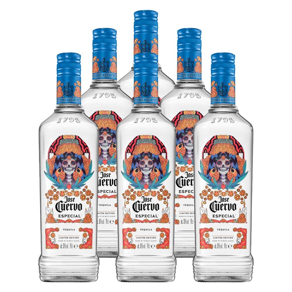 Tequila Jose Cuervo Plata Edição Limitada 750ml 6 Unidades