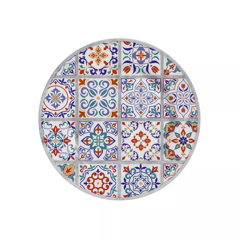 Pratos Cerâmicos Brancos - Resistente - Micro-ondas