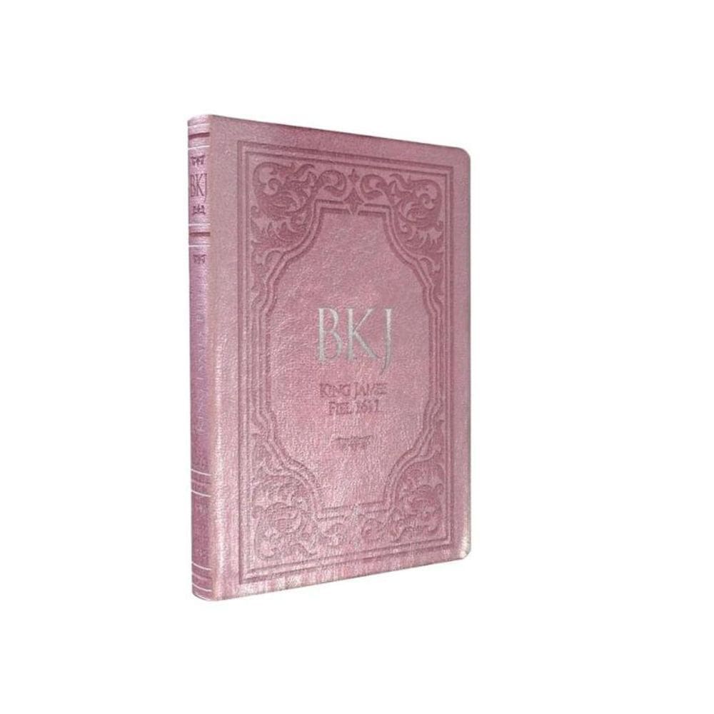 Biblia King James Fiel 1611 - Extra Gigante - Rose - Bv Books