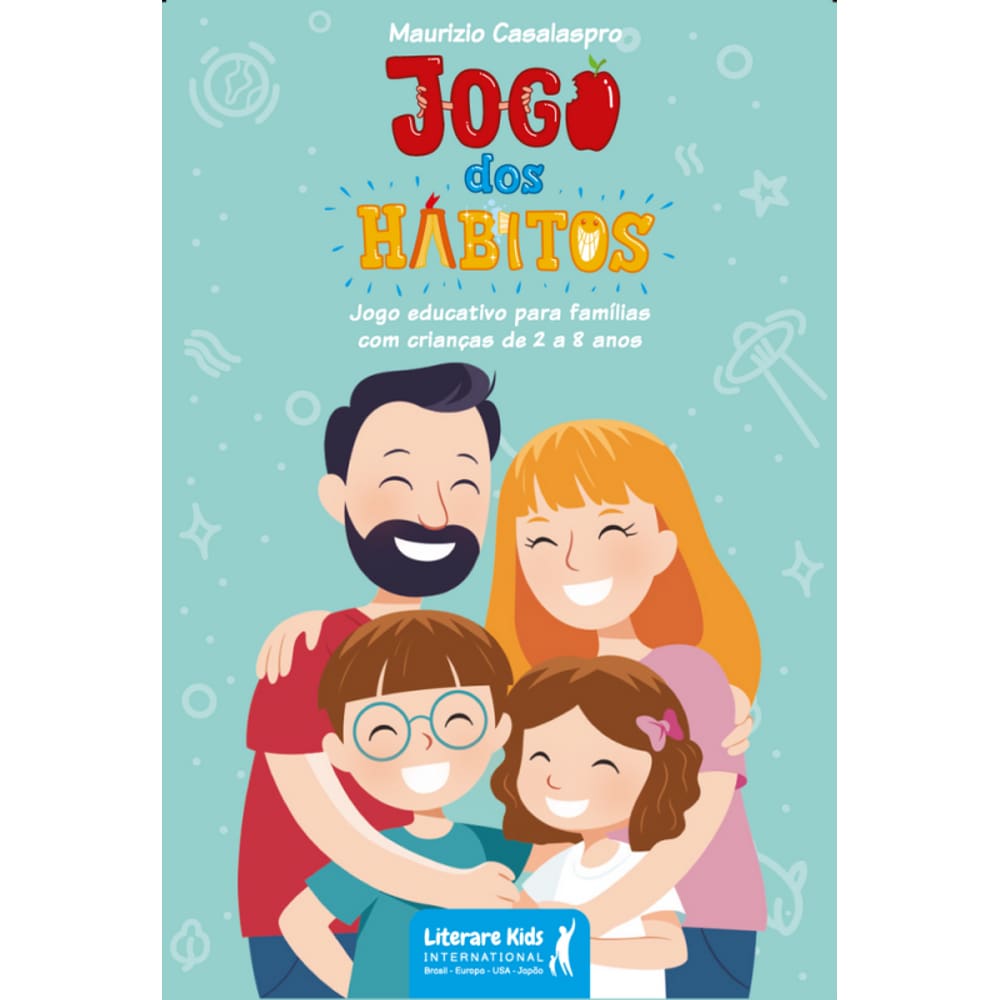 Jogo Dos Hábitos: Jogo Educativo De Cartas Para Famílias Com Crianças De 2 A 8 Anos