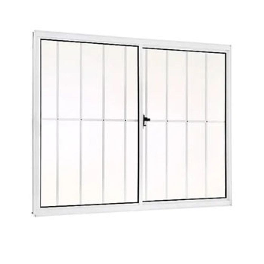 Vitro 2 Folhas Aluminio Branco 1,00x1,50 C/grade