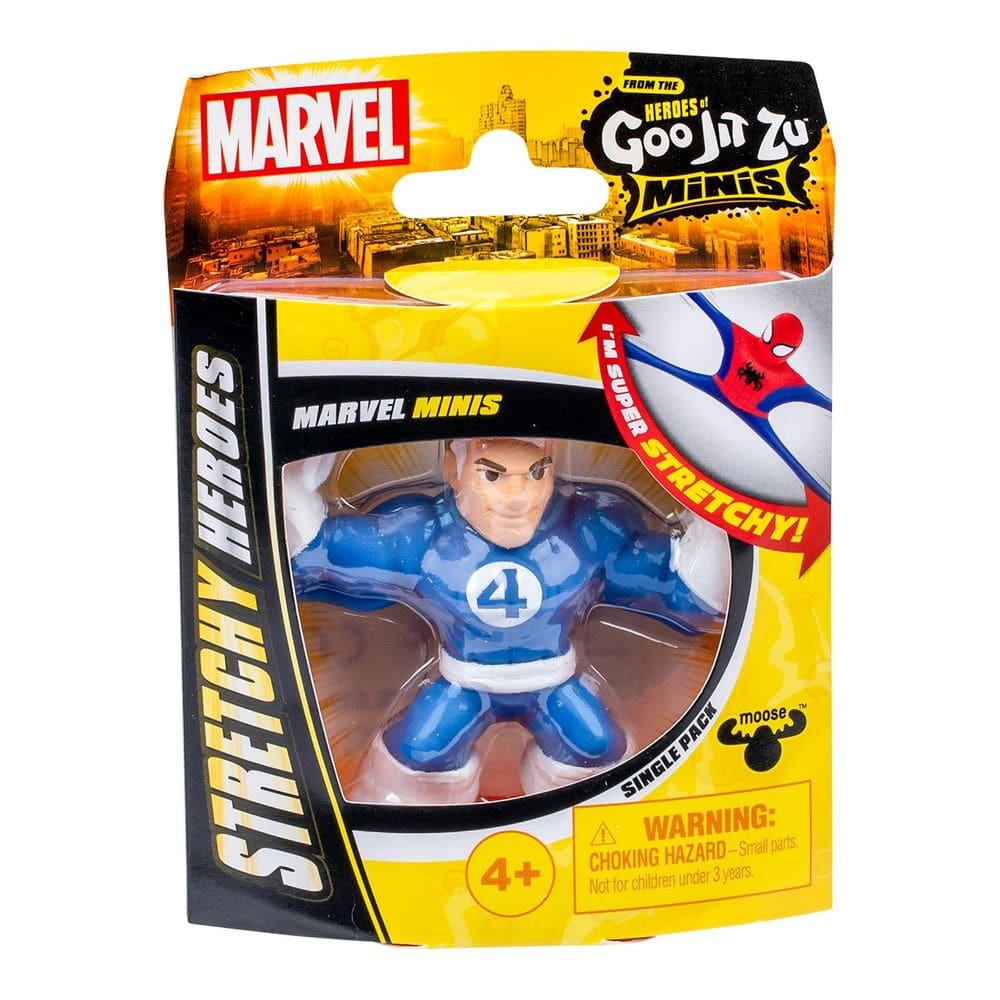 Mini Boneco Elástico Senhor Fantástico de 6cm - Goo Jit Zu