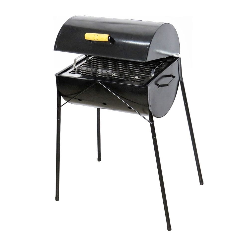 Churrasqueira Master Grill Aço Carbono e Grelha 90x38x30cm